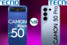 Camon 50 Slim Muncul dengan Bodi 6,39 Mm, Tecno Tetap Sempatkan Baterai 5.600mAh