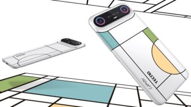 Tecno Camon Slim Tampil Super Tipis, Baterai 5.600 mAh dan 354 LED di Belakang