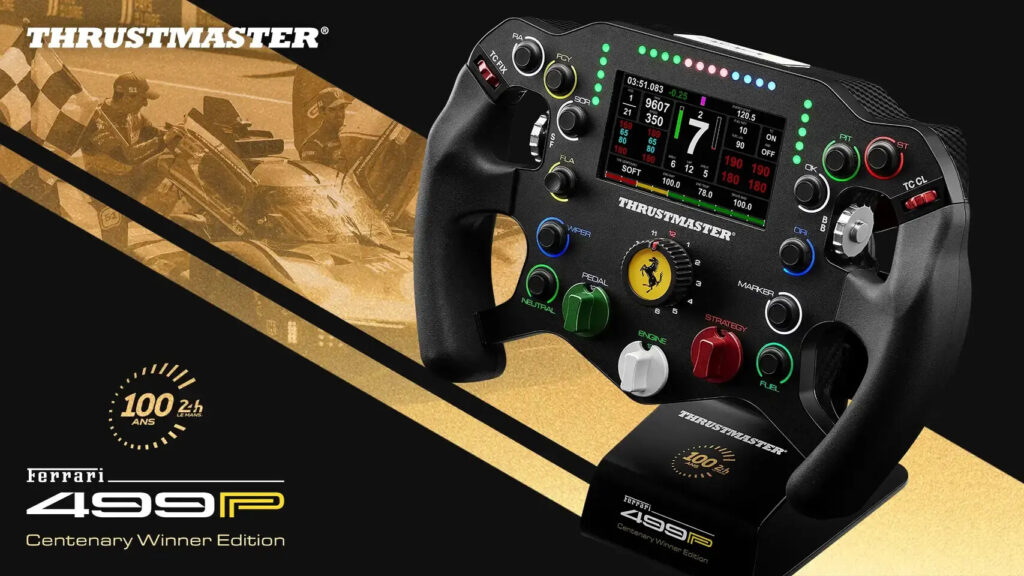 Thrustmaster Hadirkan Replika Ferrari 499P 1:1, Cuma 499 Unit untuk Kolektor
