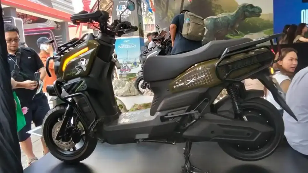 Tyranno X Andalkan Ground Clearance 170 Mm, Motor Listrik yang Siap Hadapi Jalan Rusak