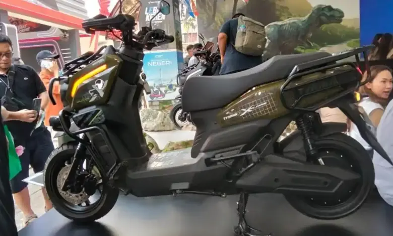 Tyranno X Andalkan Ground Clearance 170 Mm, Motor Listrik yang Siap Hadapi Jalan Rusak