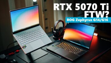 RTX 5070 Ti Bawa Asus ROG Zephyrus G14 2026 Melesat, Rival 14 Inci Kian Tertinggal