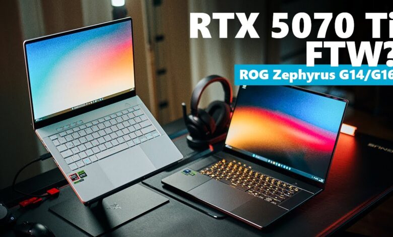 RTX 5070 Ti Bawa Asus ROG Zephyrus G14 2026 Melesat, Rival 14 Inci Kian Tertinggal