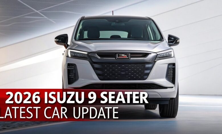 Diesel Irit dan 9 Kursi, Isuzu 9-Seater 2026 Bidik Efisiensi Usaha Harian