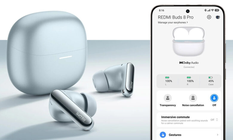 REDMI Buds 8 Bikin TWS Rp600 Ribuan Terasa Naik Kelas, ANC 50 dB dan Baterai 44 Jam