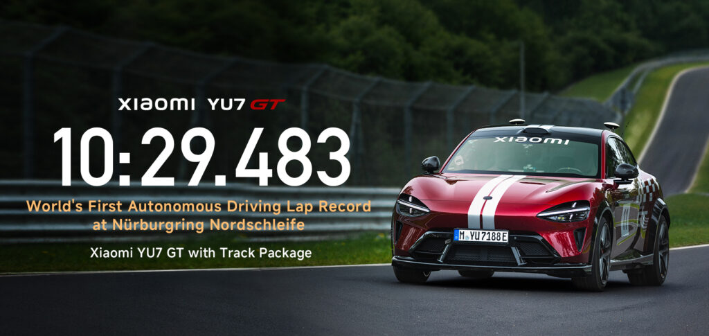 Xiaomi YU7 GT Menangi Nurburgring Tanpa Sopir, AI Tembus Green Hell