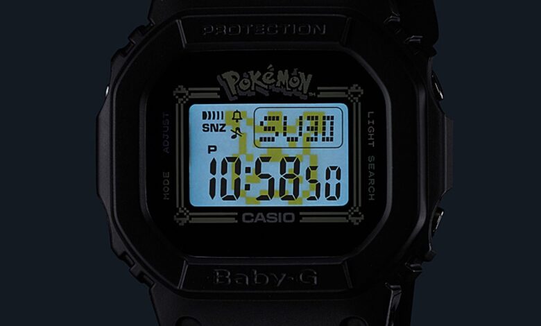 G-Shock Pokémon Pindah ke Ukuran Penuh, Bocoran GA-110PKM-7A Muncul Lagi