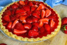 Strawberry Glazed Pie Tanpa Oven Ini Tampak Mewah, Padahal Sangat Mudah Dibuat