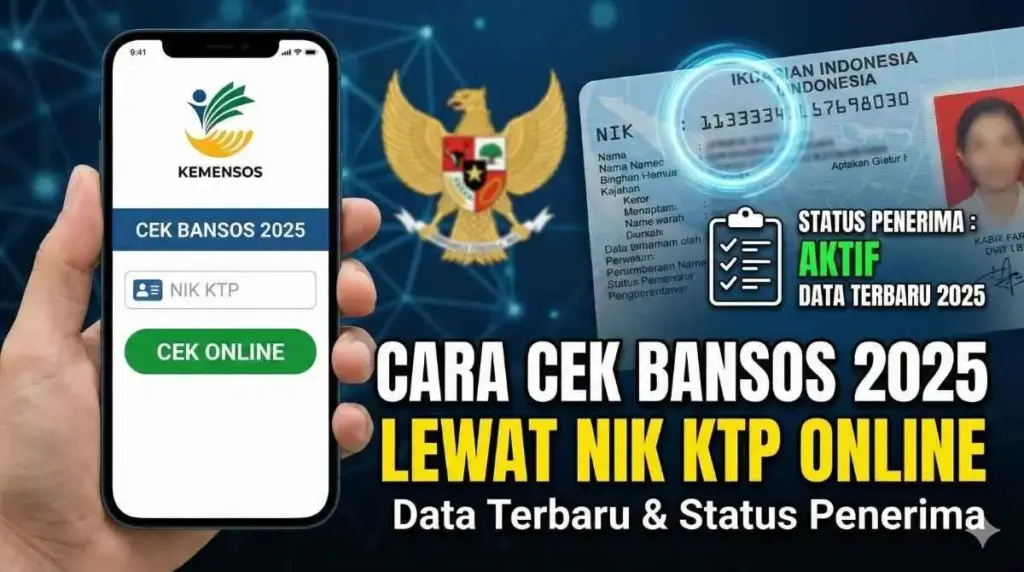 Desil Bansos Bisa Berubah, Cek NIK KTP Kini Menentukan Status Bantuan