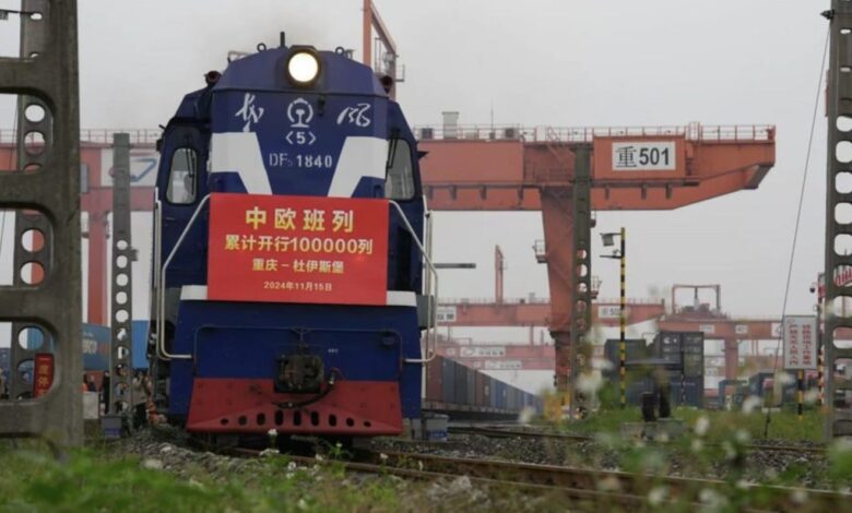 Chongqing Genjot Kereta ke Eropa, Biaya Ekspor Mobil China Bisa Lebih Ringan