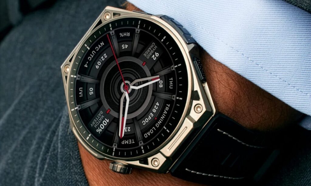 Titanium, 30 Hari Baterai, Amazfit Balance Ultra Menekan Standar Smartwatch Outdoor