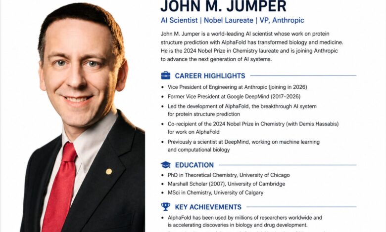 John Jumper Tinggalkan Google DeepMind, Anthropic Menang Besar di Perang Talenta AI