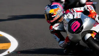 Dari Start Ke-20 ke Lima Besar, Veda Pratama Tetap Panas di Perebutan Rookie Moto3