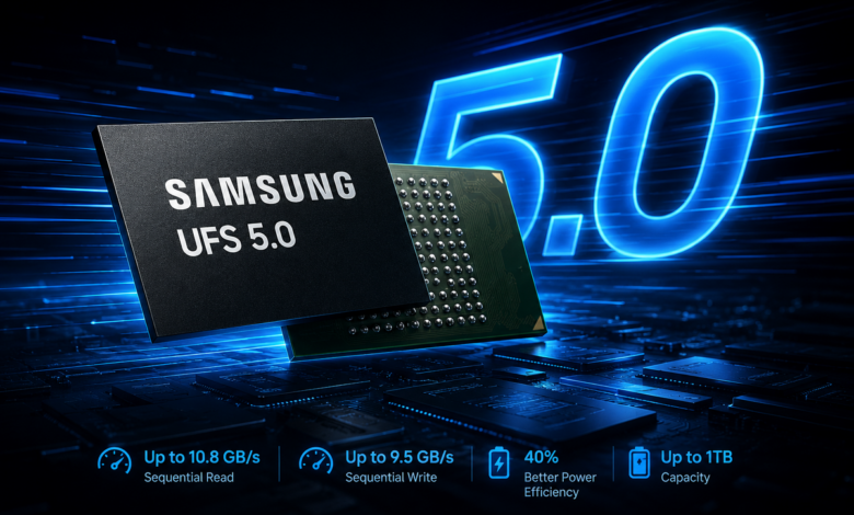 Samsung UFS 5.0 Dorong AI di HP, Lebih Kencang Tanpa Boros Baterai