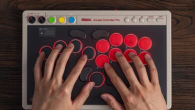 8BitDo Arcade Controller Pro Punya Layar Sendiri, Kontrol Makin Bebas di Tangan