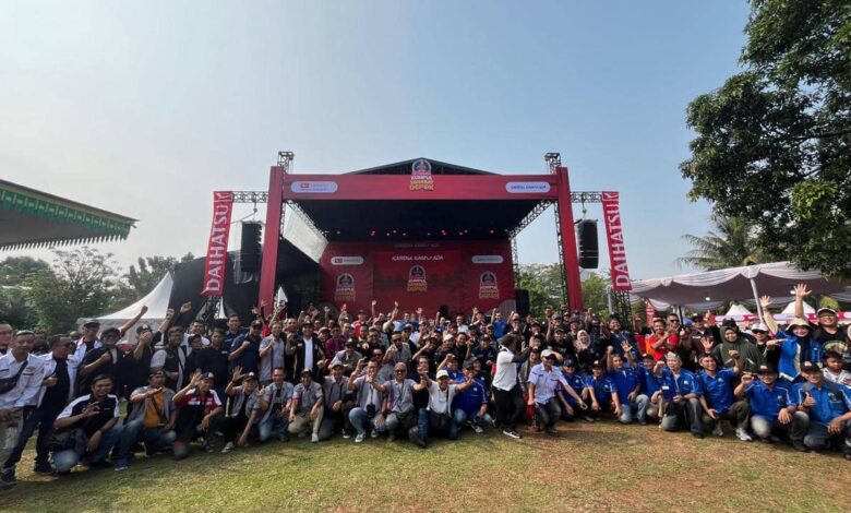 Lautan Penonton Tutup Daihatsu Kumpul Sahabat Depok, Tipe-X Mengunci Sore yang Pecah