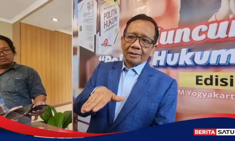 Mahasiswa Menolak UU Polri, Mahfud MD Nilai Wajar Karena Perubahan Belum Terlihat