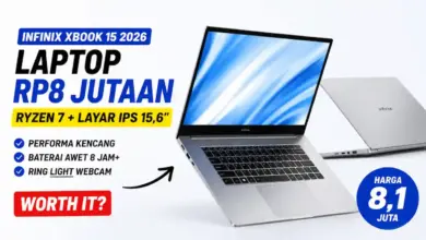Baterai 8 Jam dan Meeting AI, Infinix XBOOK 15 Tawarkan Paket Lengkap untuk Mahasiswa