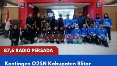 Kabupaten Blitar Siap Hadapi 38 Daerah Jatim, Peluang Medali dari O2SN Tetap Terbuka