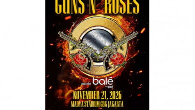 Guns N’ Roses Siap Mengguncang Jakarta Lagi, Jadwal War Tiketnya Sudah Diumumkan
