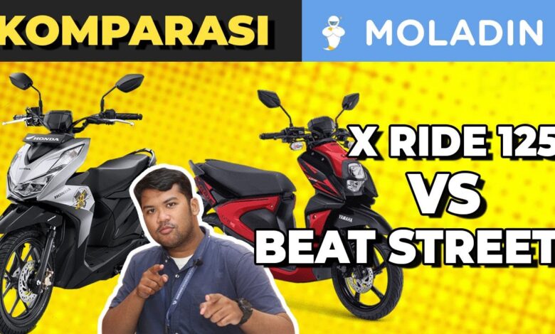 BeAT Street Lebih Irit, X Ride 125 Lebih Siap Hadapi Jalan Buruk