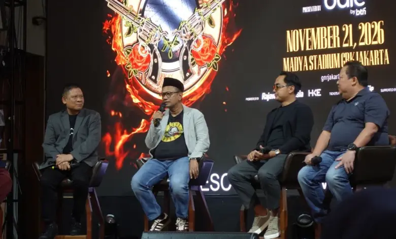 Guns N’ Roses Kembali ke Jakarta, Tiket Dibuka dari Kisaran Rp1 Jutaan
