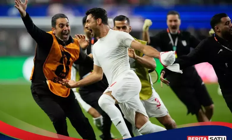 VAR Anulir Gol Menit Akhir, Mesir Selamat Menuju 32 Besar