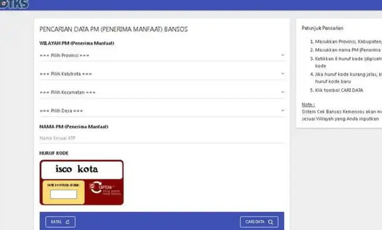 Cara Cepat Cek PKH dan BPNT 2026 Lewat HP, Nama Aktif Bisa Langsung Terlihat