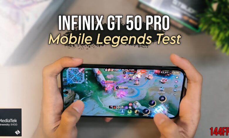 Main MLBB Sampai 144 FPS, Infinix GT 50 Pro Tahan Stabil di Babak Penentuan