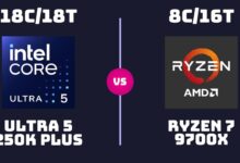 Core Ultra 5 250K Plus Justru Lebih Masuk Akal, Ryzen 7 9700X Tertinggal di Harga