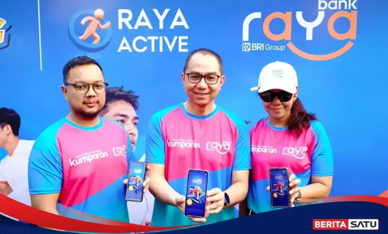 Langkah Kaki Kini Bisa Jadi Tabungan, Bank Raya Hadirkan Raya Active
