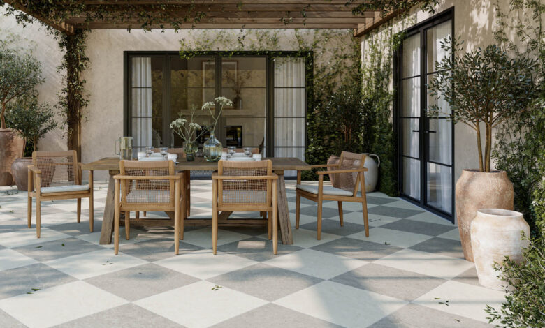 6 Desain Dapur Semi Outdoor Ini Tetap Aman Saat Hujan Berkat Lantai Anti Licin
