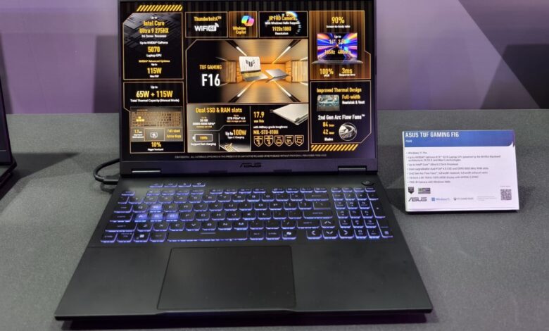 RTX 5070 Masuk Kelas Menengah, ASUS TUF Gaming F16 Siap Tantang Laptop Mahal