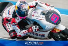 Veda Tumbang Saat Berpeluang Besar, Quiles Menang di Balapan Moto3 Belanda yang Memanas