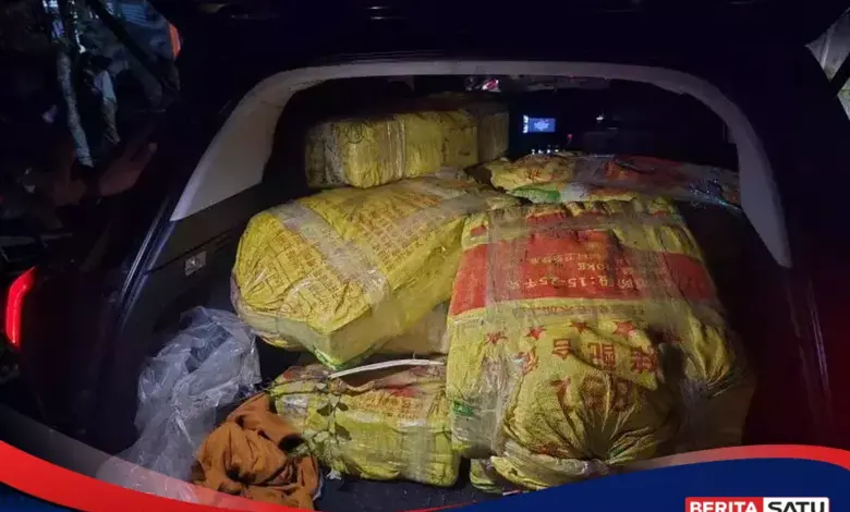 325 Kg Sabu Senilai Rp 585 Miliar Disergap di Aceh, Dua Tersangka Ikut Diamankan
