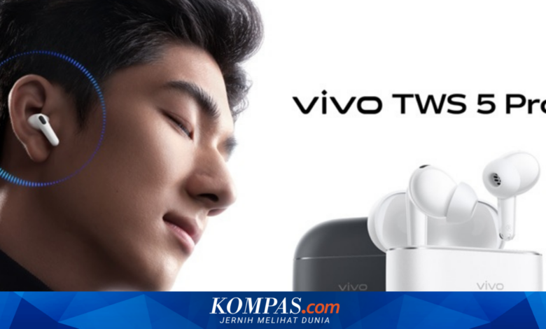 Vivo TWS 5 Pro Bawa ANC 60 dB dan Audio Lossless, TWS Premium yang Sangat Serius