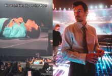 Harry Styles Tersedak Air di Wembley, Momen Ambruknya Bikin Penonton Khawatir