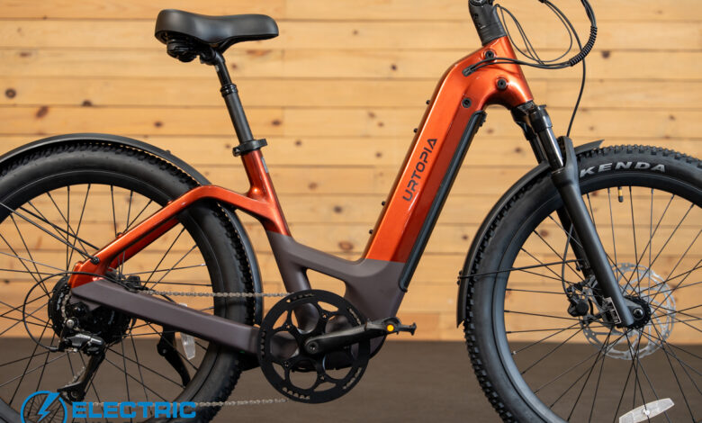 Motor 750 W dan Baterai 802 Wh, Urtopia Carbon Atom Tampil Serius di Kelas e-Bike