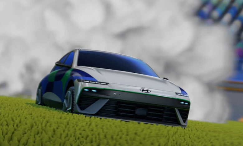 Ioniq 6 N Line Masuk Fortnite dan Rocket League, Hyundai Bidik Gamer Muda