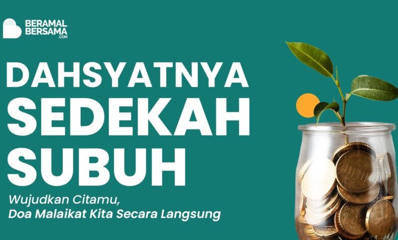 Sedekah Subuh Kini Bisa dari HP, QRIS dan Dompet Digital Mempercepat Amal Fajar