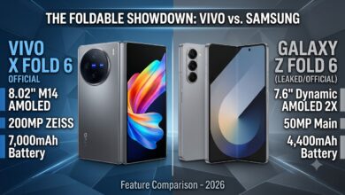 Vivo X Fold 6 Tampil Berani, Baterai 7.000mAh dan Lensa Tambahan Ubah Peta Foldable