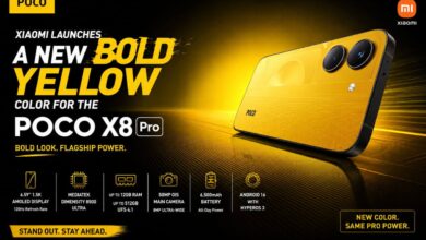 POCO X8 Pro Yellow Tampil Makin Berani, Racetrack dan RGB Bikin Beda